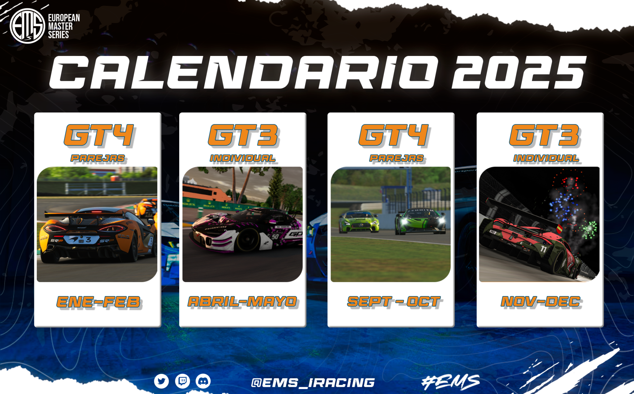 Nuevo calendario 2025 y sistema de divisiones